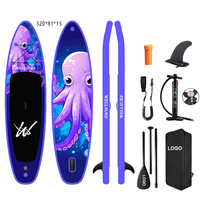 Fabricante profesional de logotipo personalizado inflable Sup Paddle Board con buen precio