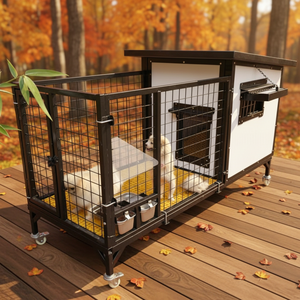 Recinto Exterior para Gatos <span class=keywords><strong>Maine</strong></span> <span class=keywords><strong>Coon</strong></span> Grandes - Interior Alto para Felinos de Raza Grande - Product Image 1