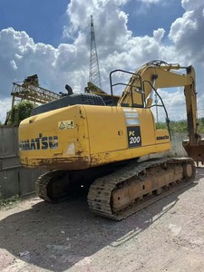 Excavatrice utilisée de PC200-10 de KOMATSU fabriquée au Japon moteur original 20 tonnes avec le moteur de pompe de boîte de vitesse - Product Image 4