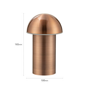 Wholesale Rechargeable Cordless AluminumTable <b>Lamp</b> IP54 Rated Remote Control Bedroom Stylish Decor Piece - Product Image 2