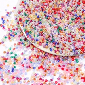20 g/sac perles de rocaille en verre crème de haute qualité 2mm faites à la main bricolage perles de rocaille en vrac pour la fabrication de bijoux bracelet à bricoler soi-même faisant des perles - Product Image 4