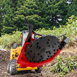 Nhiệm vụ nặng nề đĩa mulcher cho <span class=keywords><strong>Skid</strong></span> chỉ đạo lâm nghiệp Land thanh toán bù trừ Shredder thủy lực địa hình <span class=keywords><strong>mulching</strong></span> tập tin đính kèm cho theo dõi loader - Product Image 3