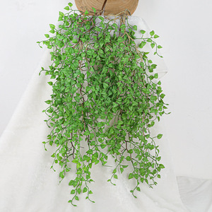 Yu Hong - Guirnalda de Helechos Artificiales para Colgar en la Pared, 100 cm-200 cm, Decoración de Plástico para el Hogar, Ramo de Plantas Colgantes para Techo - Product Image 3
