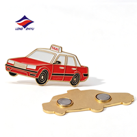 Pembuat Magnet Kulkas Logam Custom Logo Longzhiyu 20 Tahun, Ramah Lingkungan, Hadiah Perjalanan Kota, Stiker Magnet Kulkas