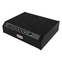 Autos pezi fischer tragbarer versteckter Finger abdruck Passwort Schmuck Aufbewahrung sbox Solid Safe Flip-Up Design Zahlens chloss Stahl Metall