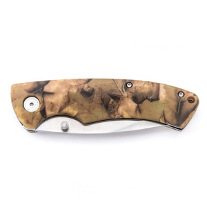 屋外Edcキャンプツール片手オープニングカモタクティカルナイフポケット折りたたみナイフ - Product Image 5