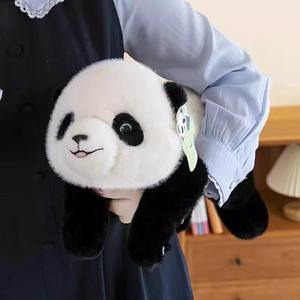 Riesen Panda Plüsch tier Stress abbau Geburtstags geschenk mit Qualität Panda Rucksack Tasche gefüllt mit PP Baumwolle Yirong fang Hohe Qualität - Product Image 6