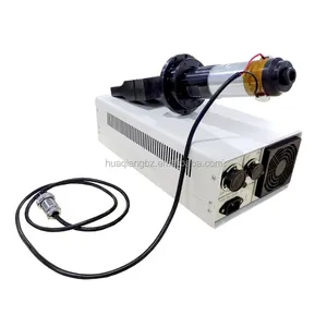 Ultrasonic welding system for mask spot welding machine and mask edge banding machine