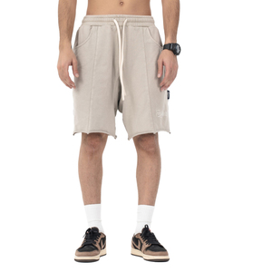 Shorts de basket-ball brodés personnalisés pour hommes, en gros, avec logo, pour la plage, ODM/OEM, poids lourd - Product Image 2