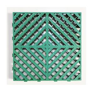 Carrelage de sol en plastique à emboîtement, design moderne, revêtement de sol antidérapant, résistant à l'usure, sol de lavage de voiture, approvisionnement d'usine en provenance de Chine - Product Image 1