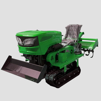 Tracteurs à chenilles efficaces pour l'agriculture, avec attelage 3 points catégorie II, pour le travail du sol profond sur terres sablonneuses, argileuses et plates.