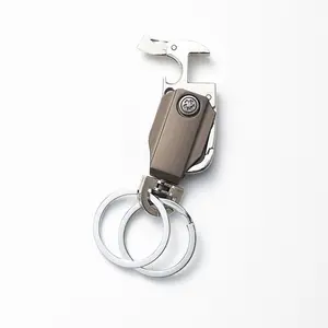 חדש רב תפקודי creative keychain בקבוק פותחן keychain עם טלפון נייד בעל