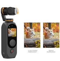 Pocket3 Creator Palm 2 Pro Videocamera Universale per Vlogging con Sensore CMOS da 1'', Video 4K/120fps, Stabilizzazione a 3 Assi, Action Cam in Alluminio