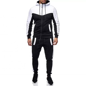 Custom Solid Spring Breathable <b>Plus</b> <b>Size</b> Men's Fitness <b>Jogger</b> Suit Tracksuit Sportswear Spandex/Cotton Fleece Quick Dry for - Product Image 5