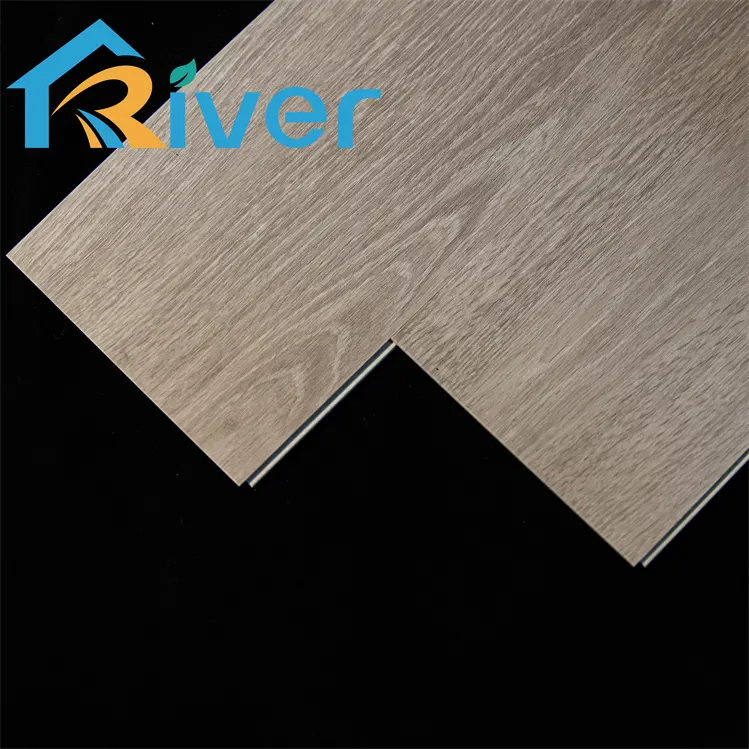 Lvp revestimento de madeira, 5mm lvt, à prova d'água, de plástico, olhar de madeira, vinil, planilha, clique em pvc, trava, piso de madeira spc