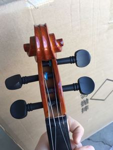Wholesale Cheap Price Sinomusik Made Electric <strong>Violin</strong> with 2 Band EQ Gloss Red Brown <strong>String</strong> Instrument with case Bow China Made - Product Image 5