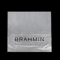 Sacs en plastique à fond plat Emballage transparent Vêtement Imprimé Opp Rose Plastique Shopping Sachet Plastique