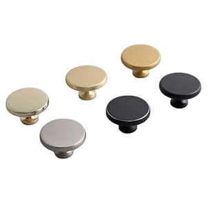 Oukkali pegangan lemari mewah, ringan campuran seng desain kustom pegangan kenop aksesoris furnitur pegangan kabinet - Product Image 1