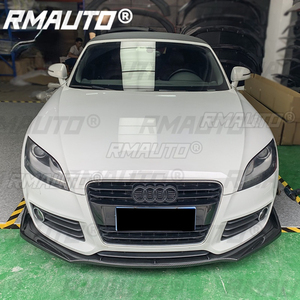 Pour Audi TT RS 2004-2021, kit carrosserie en fibre de carbone RS, séparateur de pare-chocs avant, spoiler, diffuseur, protection, pièces extérieures - Product Image 2
