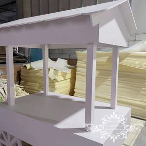 Lovely White <strong>Sweet</strong> <strong>Cart</strong> BABY Shower Candy <strong>Cart</strong> Design Made by Occasions Furniture - Product Image 6