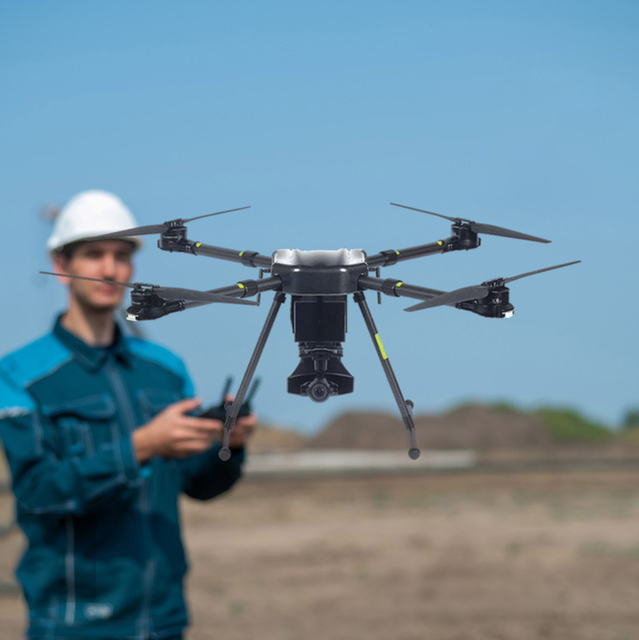 F40 5KG Payload Industrial Application Drone with Real-time Propaganda Security Inspection Forest Search & Rescue UAV Camera Use