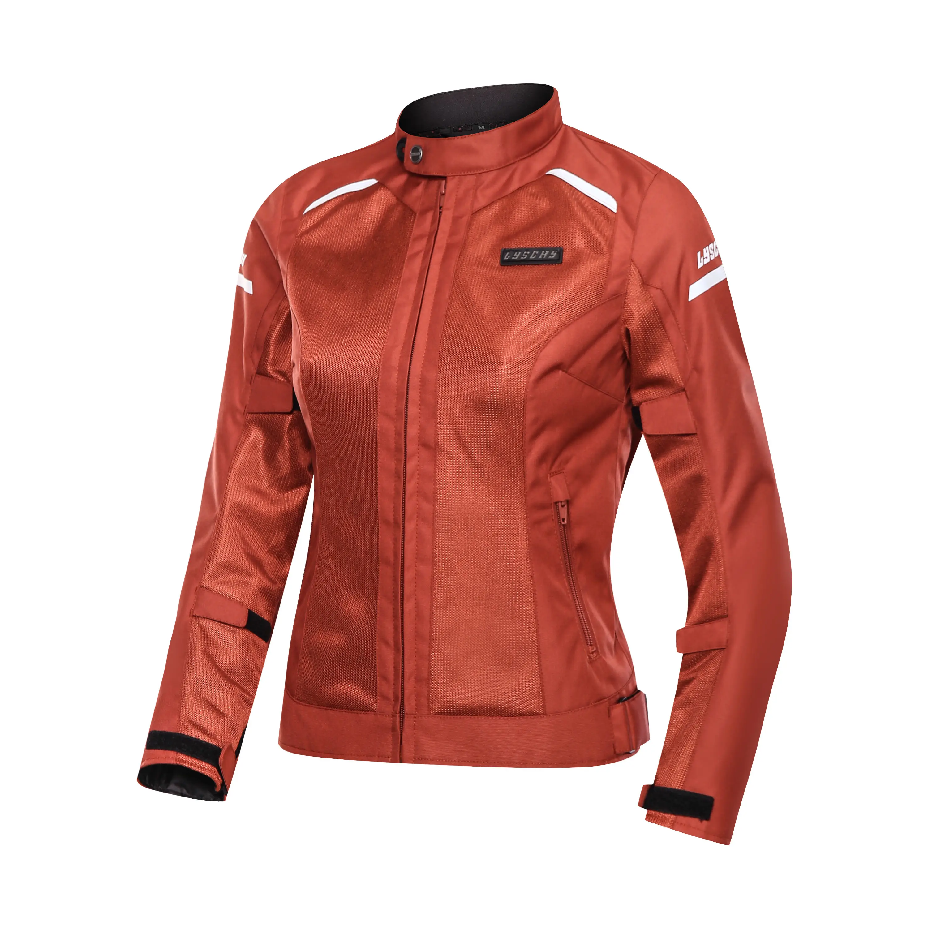 Kadınlar için şehir ve açık motosiklet ceket yarış motokros sürme için Polyester örgü solunum spor