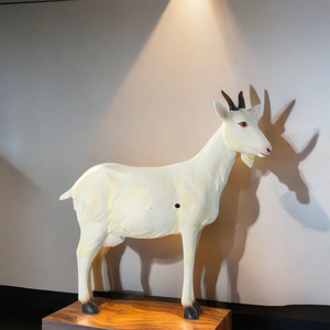 Thực tế dê tượng nhựa cừu bức tượng nhỏ điêu khắc động vật nhựa vườn tượng thủ công - Product Image 5