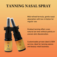3x Sterkere Box + Label - 10ml Donker Bronskleurige Diepbruinende Neusspray, Zonnebankversneller Zonnebank Neusspray