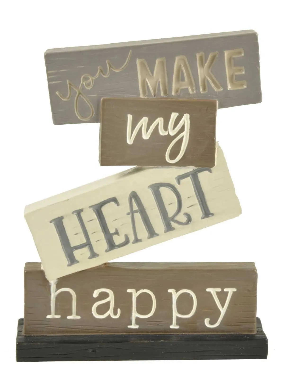Скульптура из аниме «вы делаете мое сердце счастливым», многослойные блоки, статуэтки из смолы для украшения рабочего стола