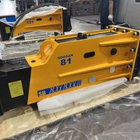 Nouvel équipement de machinerie lourde Brise-roche hydraulique pour la démolition de bâtiments Doté d'un marteau briseur de moteur et d'un burin pour l'exploitation minière