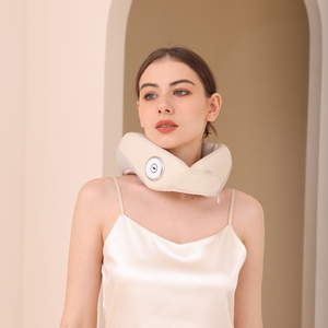 Almohada de Masaje Eléctrica para el Cuello con Gran Capacidad de Batería, <span class=keywords><strong>Shiatsu</strong></span> Profundo, Luz Roja, Compresa Caliente, Almohada de Amasamiento para el Cuello - Product Image 5