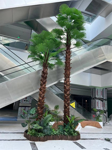 <span class=keywords><strong>Palma</strong></span> Artificiale in Fibra di Vetro Resistente ai Raggi UV 4m-10m per Decorazione Parchi con Alta Simulazione Ecologica e Durevole - Product Image 4
