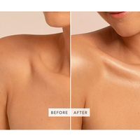 Huile Bronzante Marque Blanche Illuminateur Liquide Éclat Maquillage Huile Scintillante Corps Bio