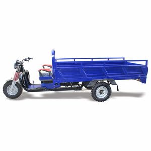 รถสามล้อไฟฟ้าบรรทุกแบบเปิด 1 ที่นั่ง โครงเหล็กแข็งแรง รับน้ำหนักได้มาก - Product Image 1