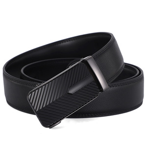 Cinturón de cuero genuino de vaca de longitud personalizada para <span class=keywords><strong>hombre</strong></span> para hebilla para <span class=keywords><strong>Amazon</strong></span> estilo occidental moda automática para hebilla - Product Image 6
