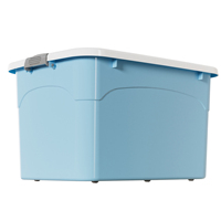 Caja de Almacenamiento Apilable, Hermética, Transparente, Extra Grande, Ligera, Moderna y Rectangular, Moldeada por Inyección de Alta Calidad AVC