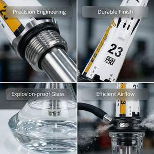 Set <span class=keywords><strong>de</strong></span> Shisha <span class=keywords><strong>de</strong></span> Acero Inoxidable, Diseño <span class=keywords><strong>de</strong></span> Auto <span class=keywords><strong>de</strong></span> <span class=keywords><strong>Carreras</strong></span>, Nueva Cachimba <span class=keywords><strong>de</strong></span> Lujo con Válvula <span class=keywords><strong>de</strong></span> Vidrio, Amotion Sheesha Shisha Chicha, Set <span class=keywords><strong>de</strong></span> Cachimba con Válvula - Product Image 4