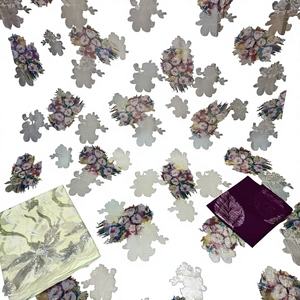 Venta caliente Faransawi vestido de novia de alta calidad 100% seda transpirable Multicolor impreso cristal piedras Dirac somalí tejido - Product Image 1