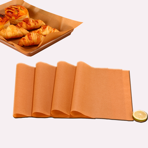 Feuilles de papier sulfurisé pour la cuisson des biscuits, 35*25cm, résistantes à la graisse, non blanchies, pour la cuisson, 200 pièces - Product Image 2