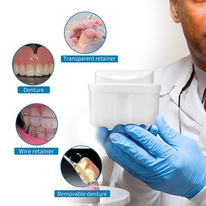 Boîte de rangement orthodontique multifonction pour appareils dentaires, accessoires de blanchiment des dents, prothèses dentaires et protège-dents - Product Image 2