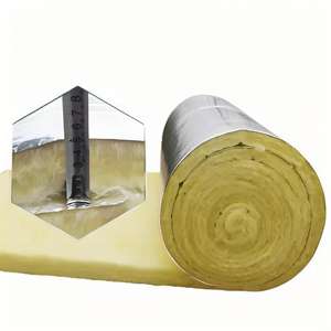 Lana di Vetro Basaltica 14kg/m3 Coperta Gialla 50mm Alta Resistenza al Fuoco Materiale Isolante per Esterni e Magazzini/Supermercati - Product Image 5