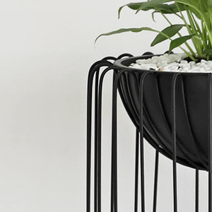 Supporto per Fiori in Metallo per Decorazioni Matrimoniali, Supporto per Piante da <span class=keywords><strong>Interno</strong></span> in Ferro, Supporto Moderno per Vasi con <span class=keywords><strong>Vaso</strong></span> Incluso - Product Image 4