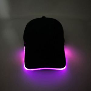 Custom Festival Club Stage Hip-hop Performance <b>Flash</b> Glow Party Hat Rave Accessories LED Hat <b>Light</b> up Baseball Cap - Product Image 5