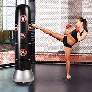 Hot Sell PVC Inflatable Punching <strong>Bag</strong> in Stock Inflatable Boxing Punching <strong>Bag</strong> High Quality <strong>Standing</strong> Punching <strong>Bag</strong> for Adults - Product Image 1