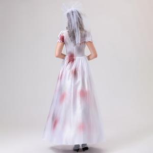 Carnaval Halloween Cosplay disfraces mujeres miedo Zombie <span class=keywords><strong>cadáver</strong></span> fantasma <span class=keywords><strong>novia</strong></span> <span class=keywords><strong>disfraz</strong></span> vestido para adulto - Product Image 3