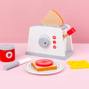 Bricolage maison de simulation <span class=keywords><strong>pour</strong></span> enfants, rôtissoire pain <span class=keywords><strong>pour</strong></span> enfants, ensemble de cuisson, jouets de <span class=keywords><strong>cuisine</strong></span> <span class=keywords><strong>en</strong></span> <span class=keywords><strong>bois</strong></span> <span class=keywords><strong>pour</strong></span> l'éducation précoce des tout petits - Product Image 2