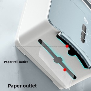 Multi-Functional Sanitary Tissue Paper <b>Storage</b> <b>Box</b> Punch-Free Bathroom Toilet with Toilet Roll Plastic <b>Material</b> - Product Image 4