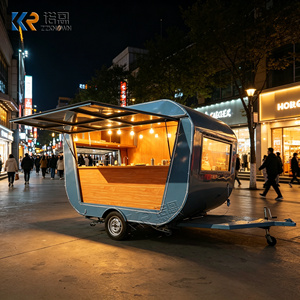 Camion de vente de thé au lait portable Creative DOT Ready Lobster Truck, chariot de vente de nourriture innovant pour fruits de mer - Product Image 2