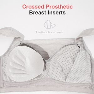 1849 femmes postopératoire <span class=keywords><strong>cancer</strong></span> du sein poche sous-vêtements plâtrage grande poitrine soutien-gorge froncé enveloppé poitrine Sexy - Product Image 5