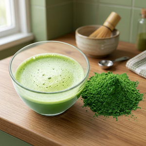 Matcha en Polvo Gourmet de Grado 7A, Calidad de Exportación, Proceso Japonés, Etiqueta Personalizada, Marca Privada, OEM, Alta Pureza, Venta al Por Mayor - Product Image 1